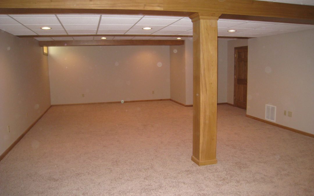 Fresh and Clean Basement